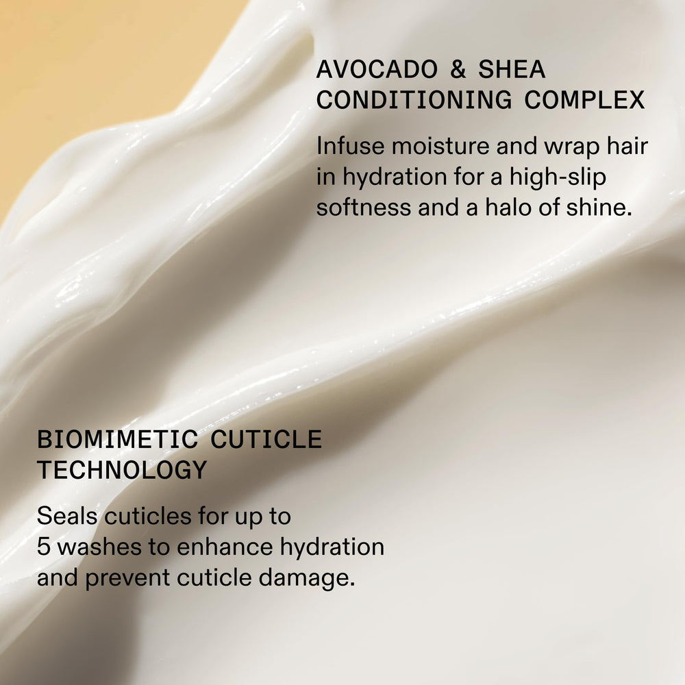 Olaplex Rich Hydration Mask cuticle seal close-up emphasizing protective layer.