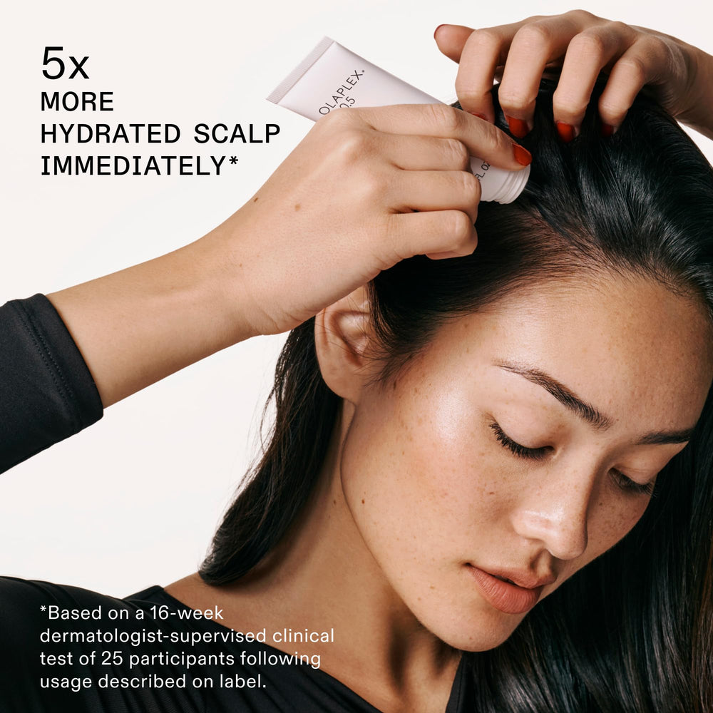 Sample Scalp Treatment included to hydrate and soothe the scalp.