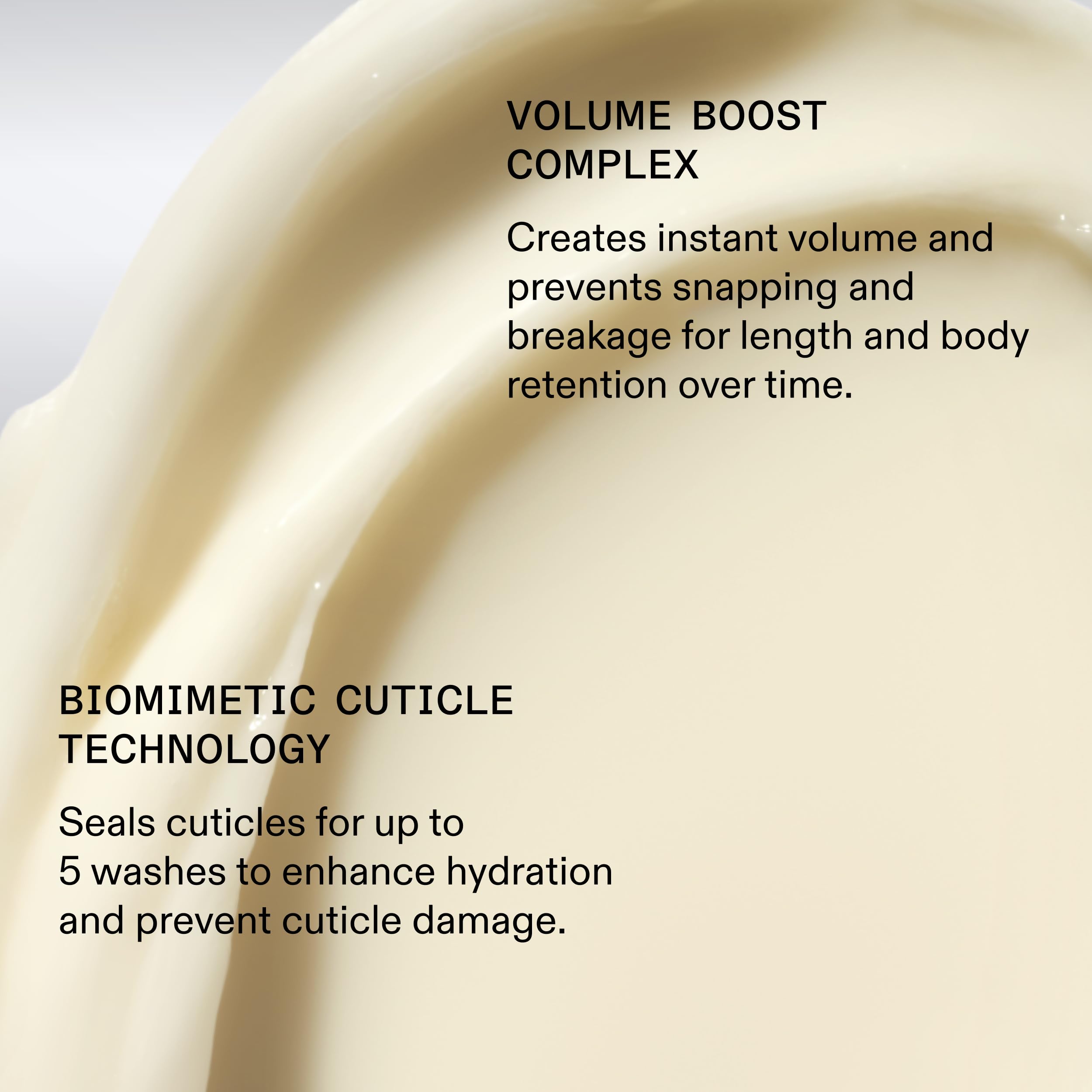 Olaplex Weightless Nourishing Mask on ends delivering smoothness and frizz resistance.