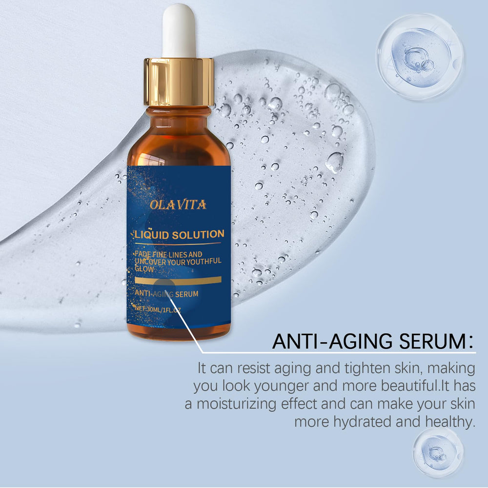 OLAVITA serum aplicación rostro, textura suave que facilita la rutina diaria