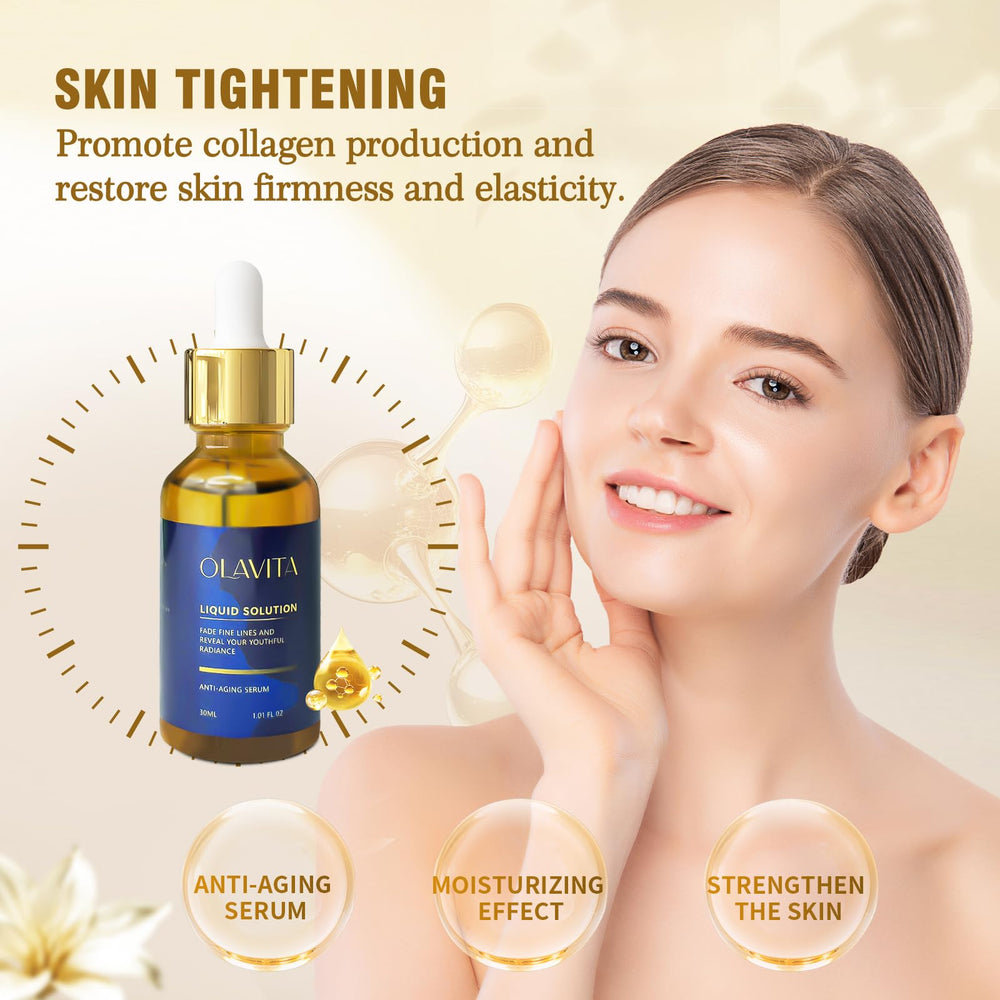 OLAVITA Serum Facial brillo y radiancia natural en la piel.