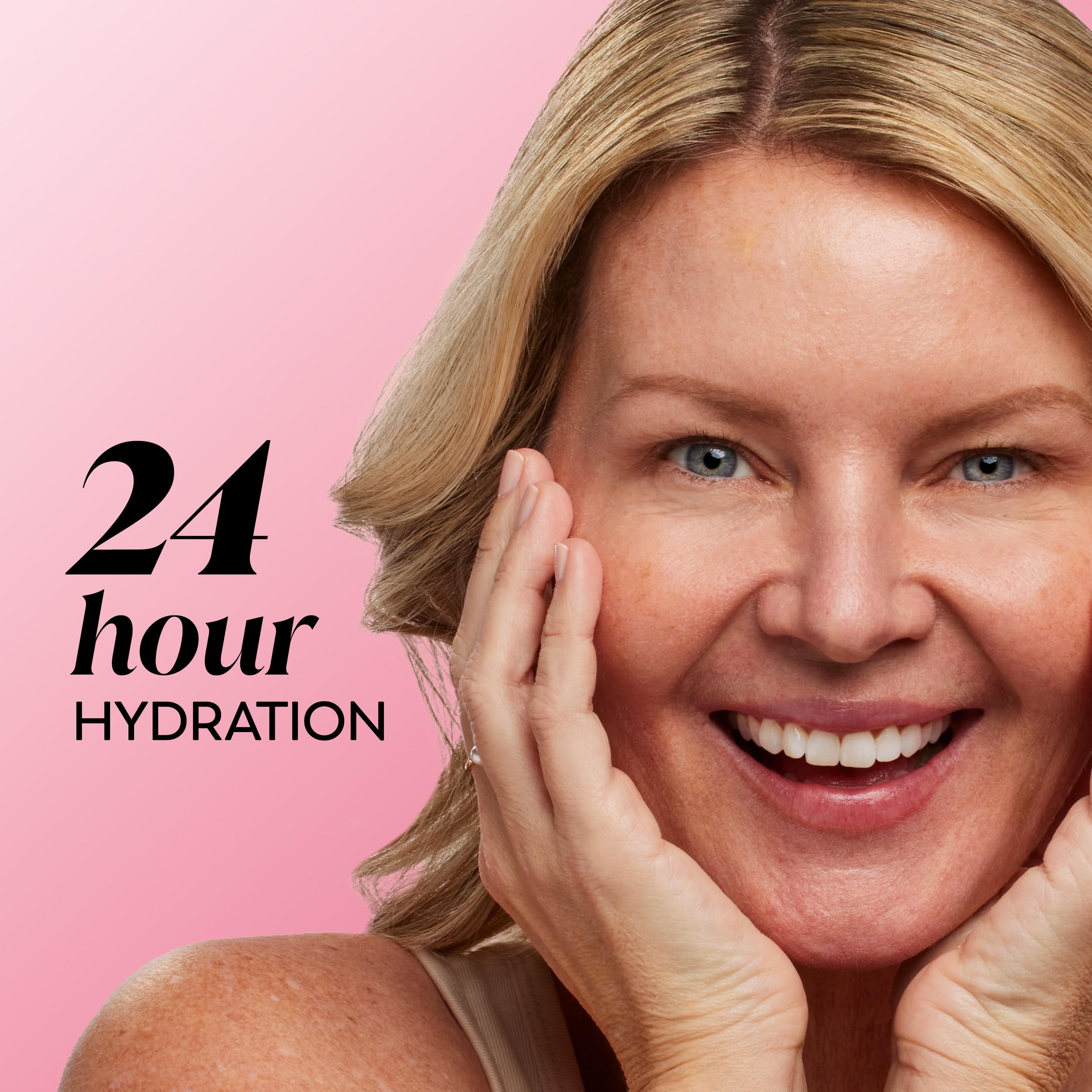 Olay Active Hydrating Eye Gel se aplica día y noche para una mirada fresca.