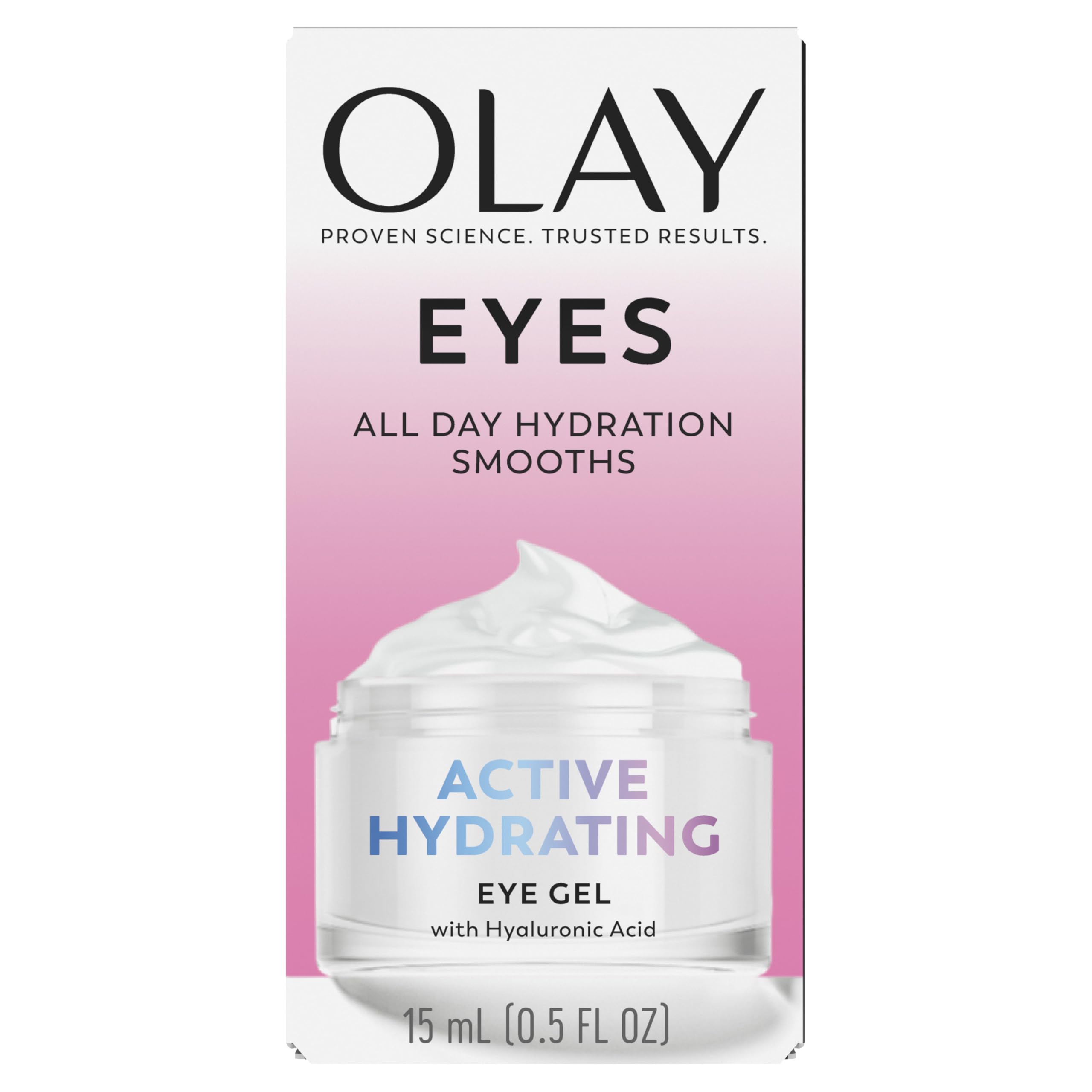 Olay Active Hydrating Eye Gel con vitamina B5 para la barrera cutánea.