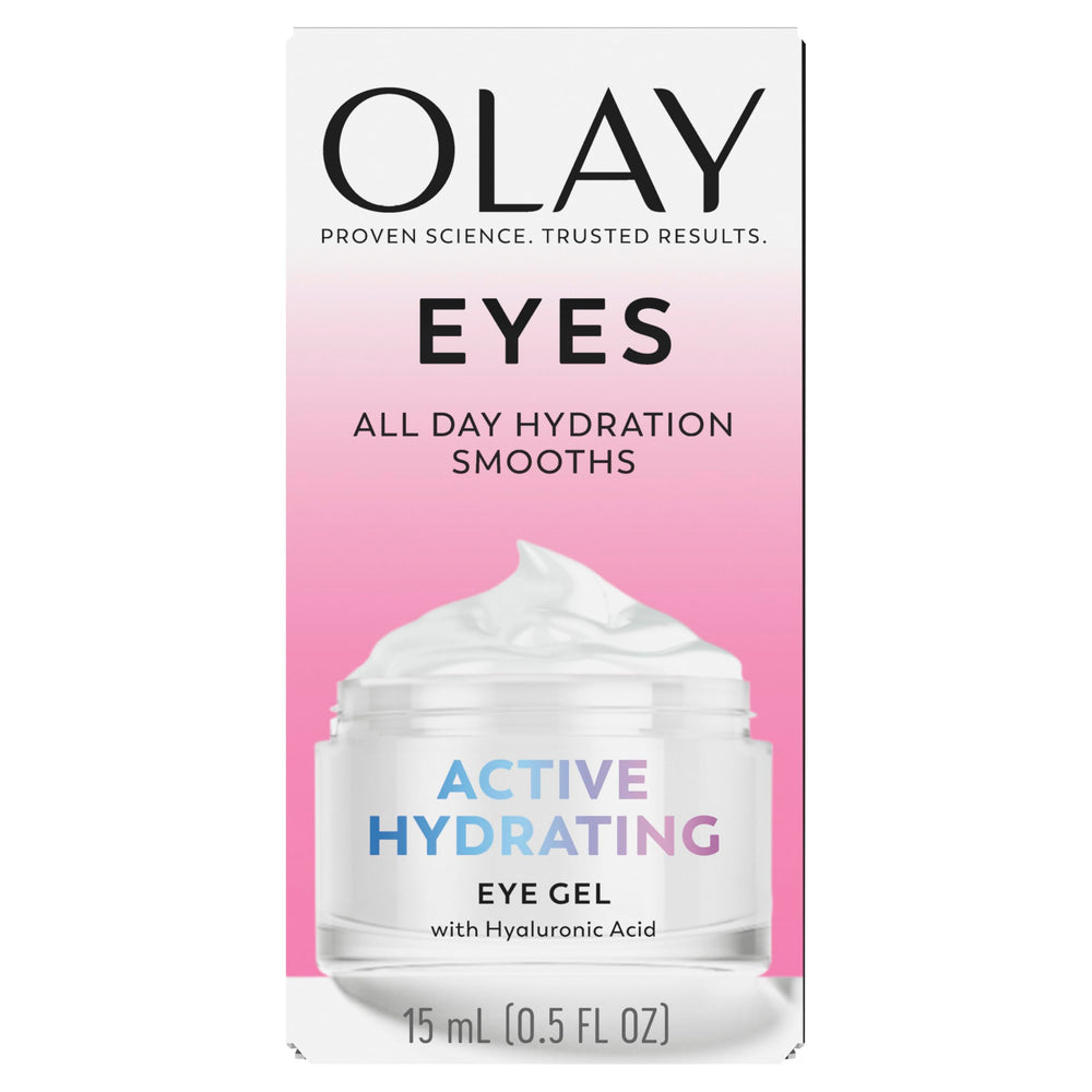 Olay Active Hydrating Eye Gel con vitamina B5 para la barrera cutánea.