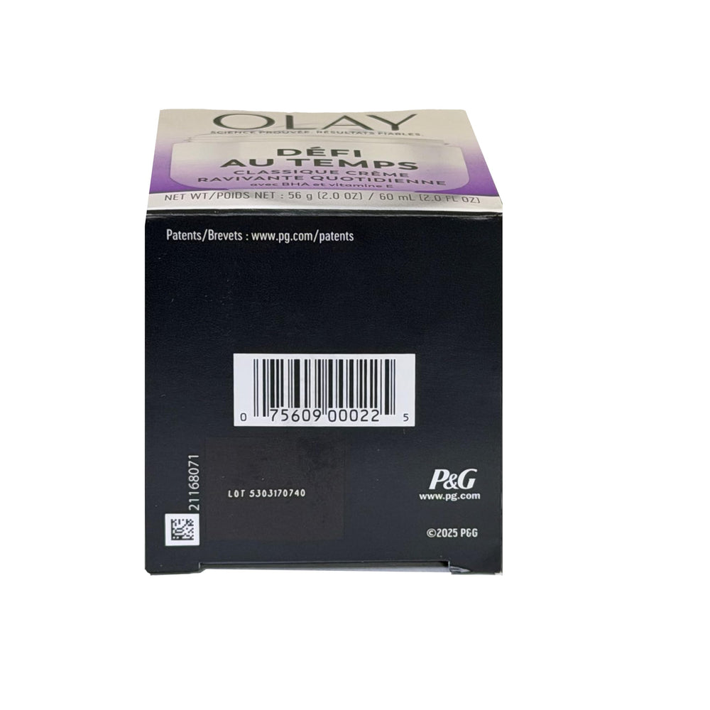 Olay Age Defying Renewal two-pack display, showcasing value and convenience.