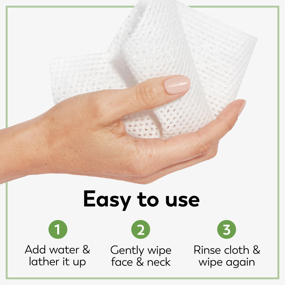 Olay Aloe Extract wipe; conditions and cleans for healthier-looking skin after use