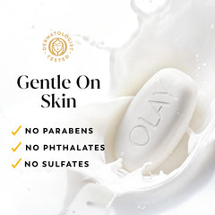 Olay Barra Belleza espuma cremosa limpia sin resecar la piel
