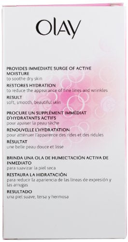 Olay Fluido Original de Belleza Hidratante, aplicación diaria para piel suave.