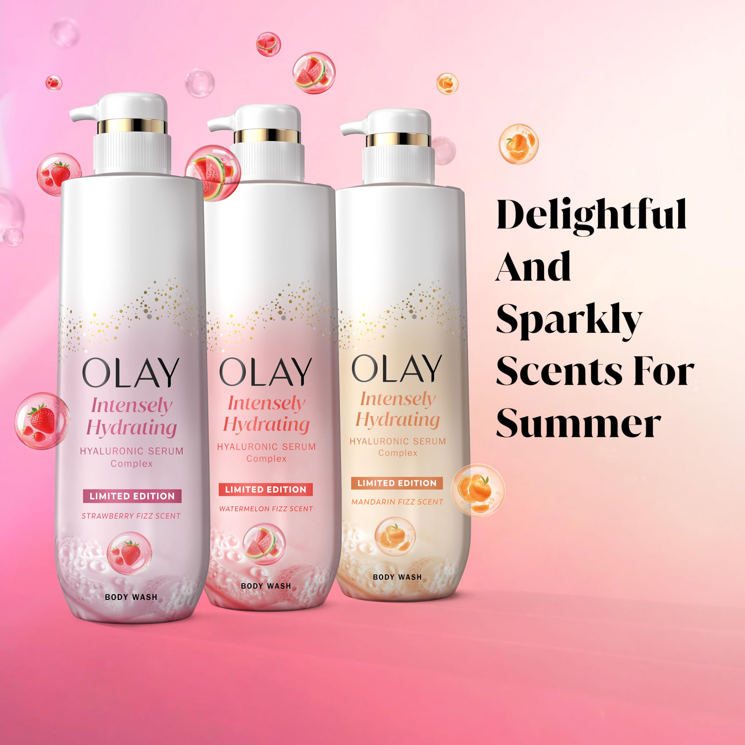 Olay bottle placed on sink conveys versatile routine.