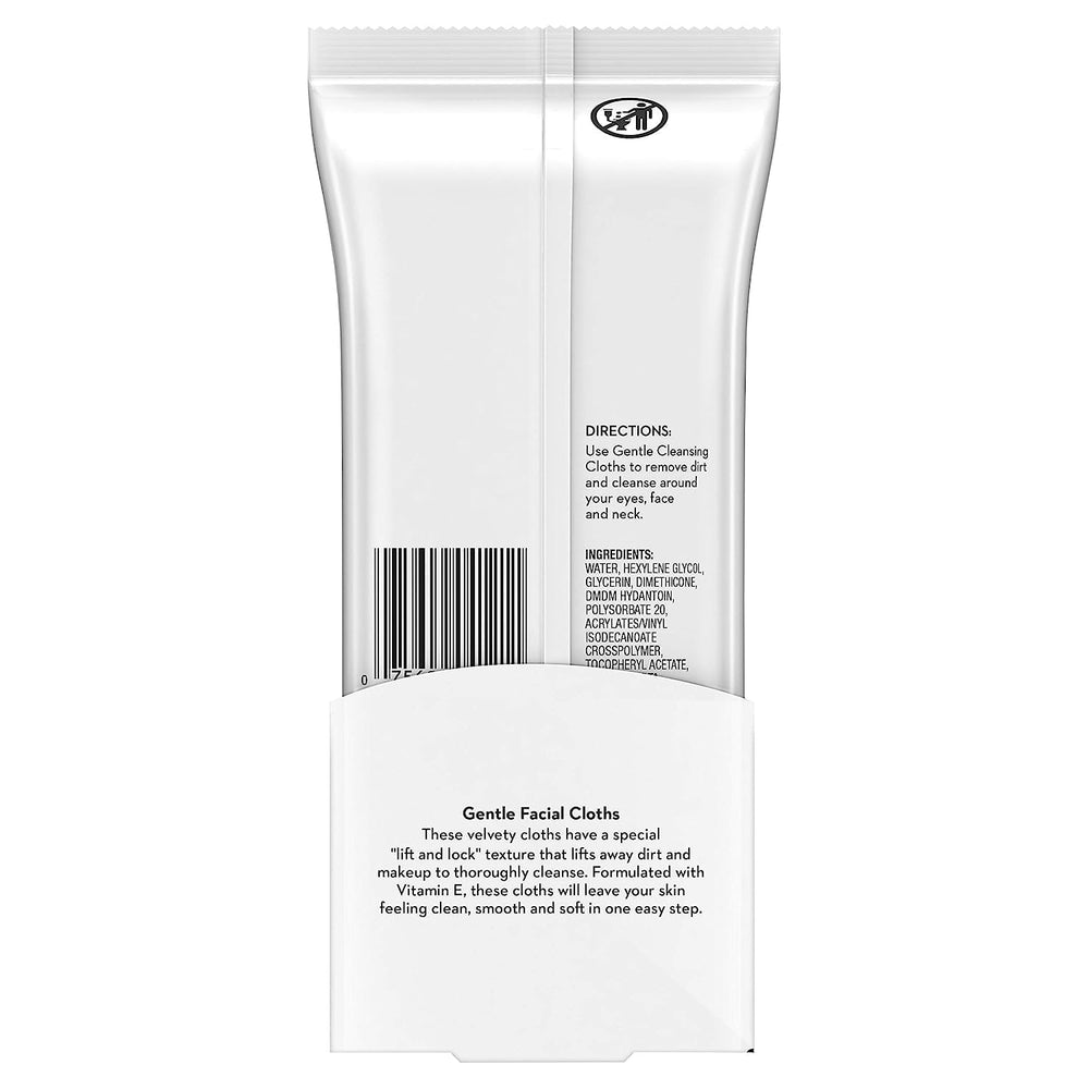 Olay Cleanse Gentle Cloths textured cloth close-up showing gentle cleansing.