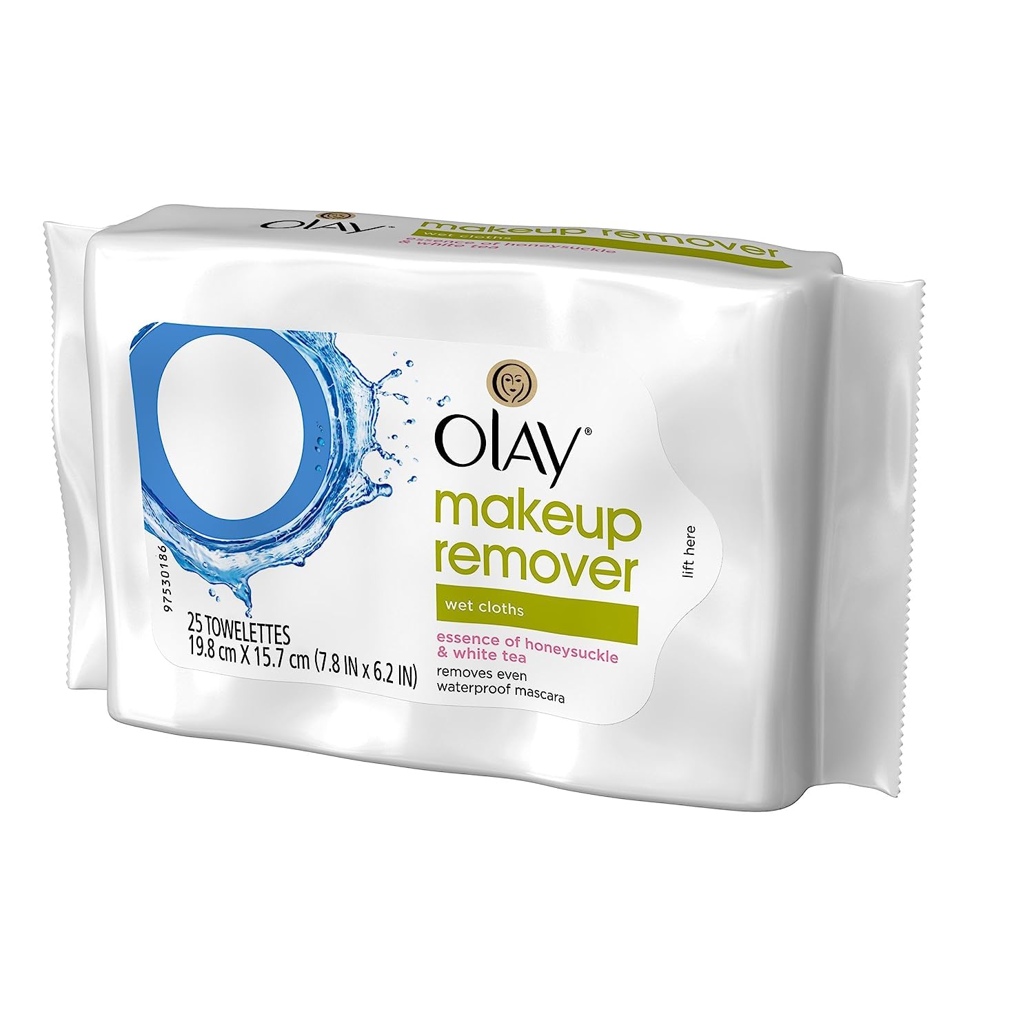 Olay Cleanse Makeup Remover Wipes rose water fragrance hint for refreshing cleanse.
