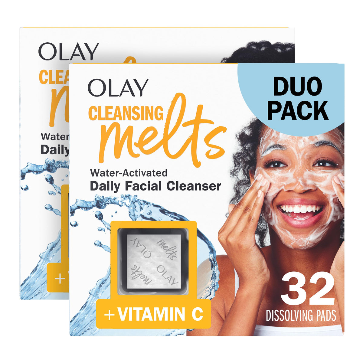 Olay Cleansing Melts: disolución en agua para limpieza suave y efectiva