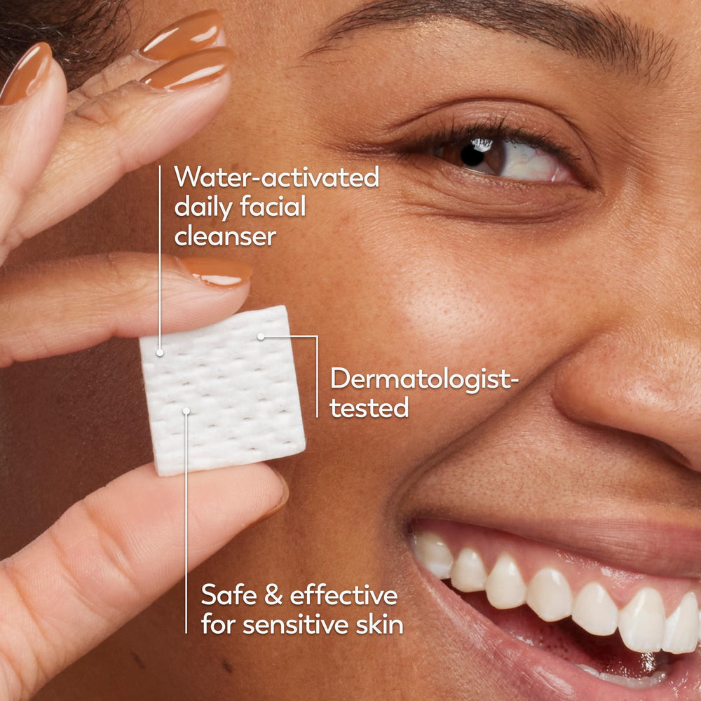Olay Cleansing Melts Gentle sin sulfatos: limpieza efectiva sin irritación.