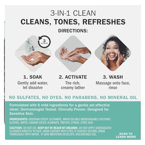 Olay Cleansing Melts Gentle bolsa de viaje: limpieza portátil y conveniente.
