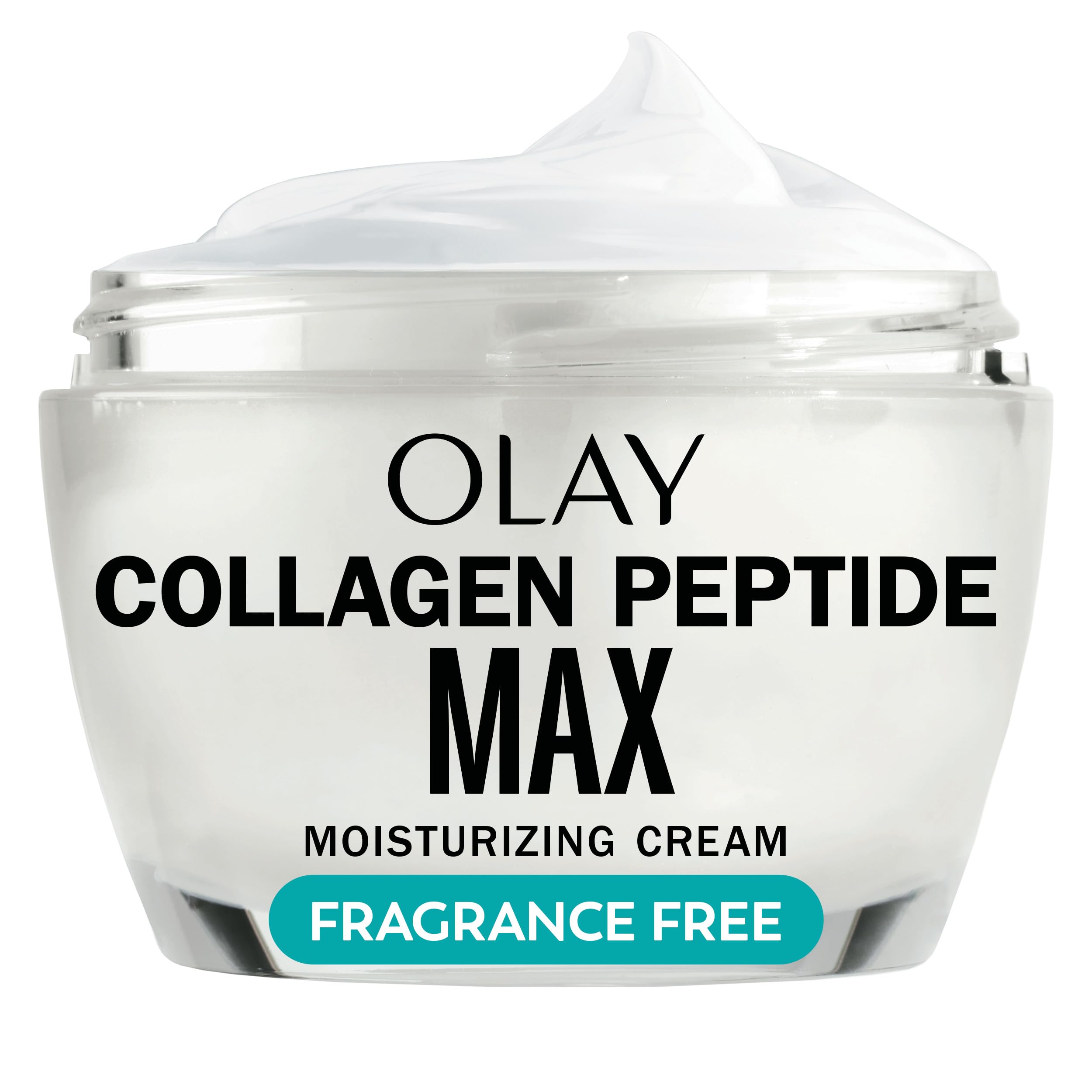 Olay Collagen Peptide 24 MAX jar for deep hydration and smoother skin