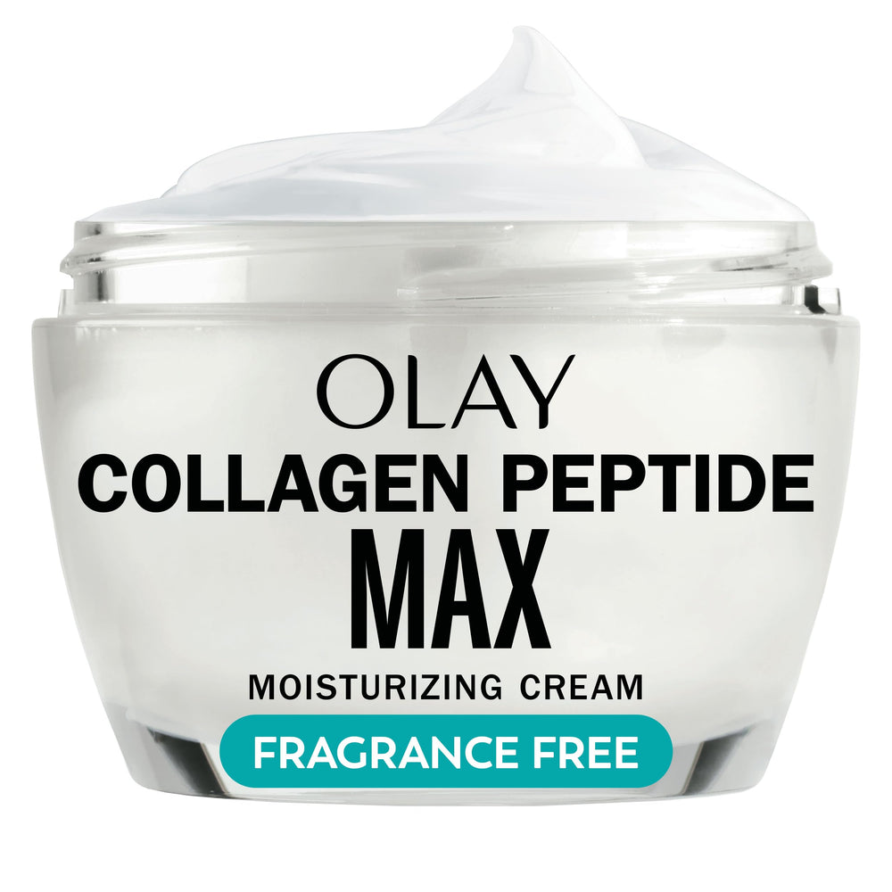 Olay Collagen Peptide 24 MAX jar for deep hydration and smoother skin