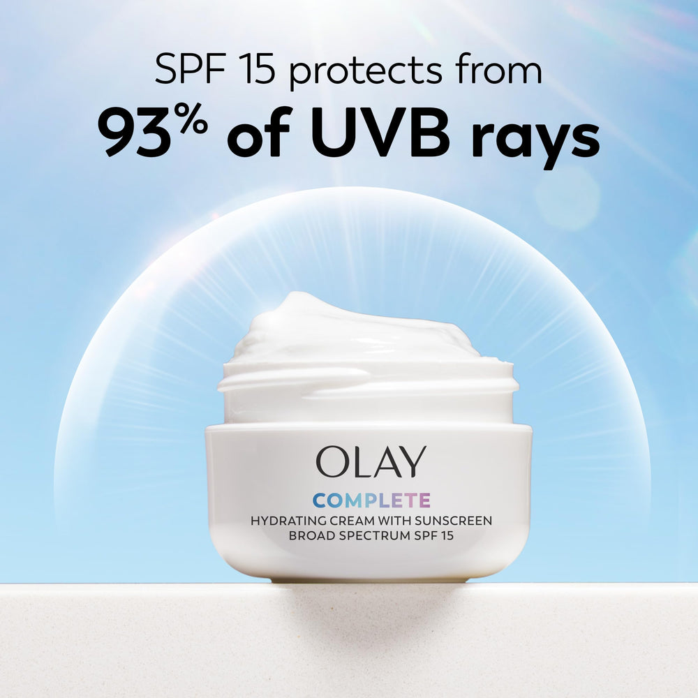 Olay fragrance-free label indicating sensitive skin suitability