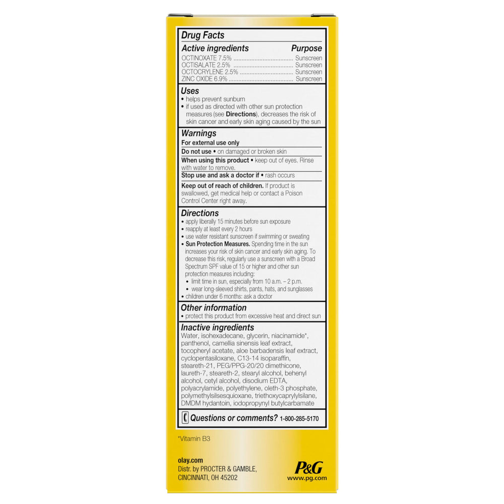 Sensitive-skin friendly label on packaging denoting fragrance-free and paraben-free.
