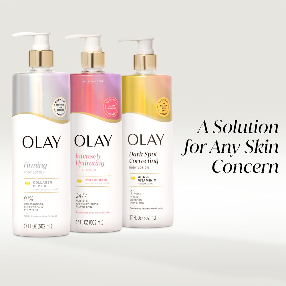 Olay crema corporal uso diario, enfoque en rutina de cuidado corporal simple y eficaz.