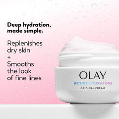 Aplicación diaria de la Crema Hidratante Activa sobre rostro.