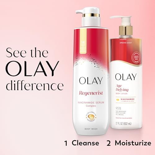 Olay loción con vitaminas E y B3 para nutrición de la piel