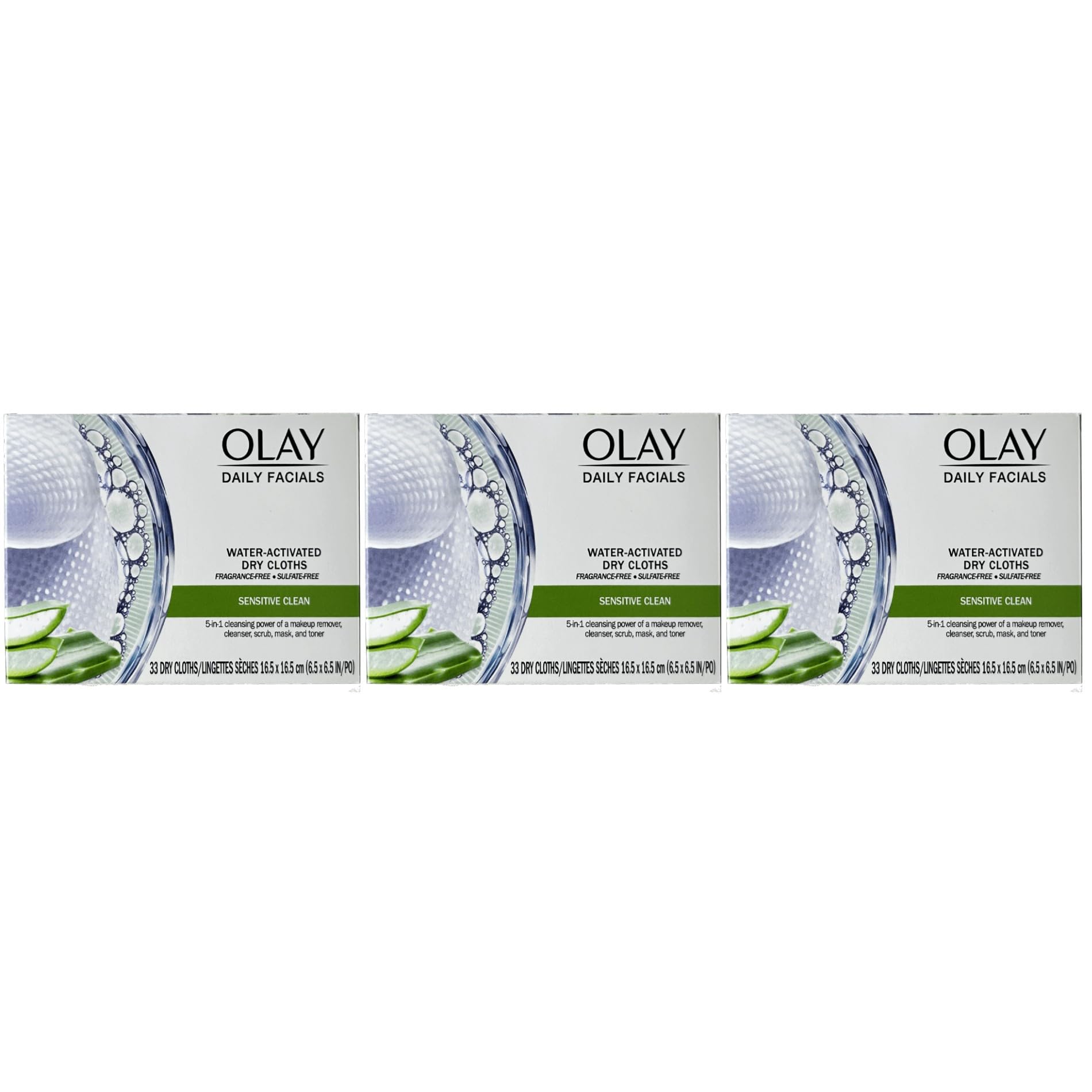 OLAY Daily Gentle Clean Cloths texture closeup, soft fibers for gentle daily cleansing.