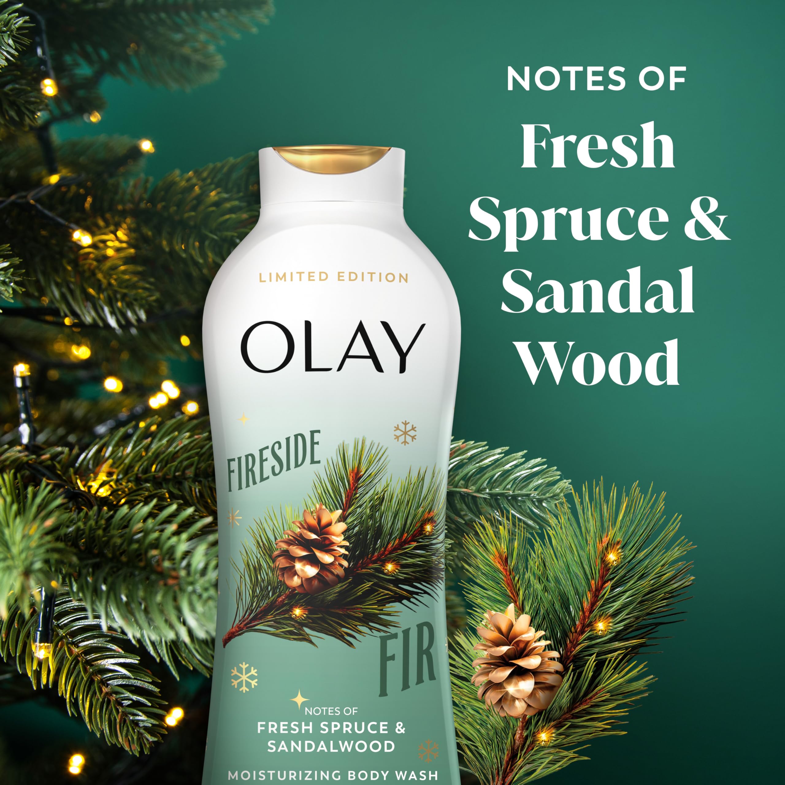 Ducha corporal Olay para todo tipo de piel con hidratación prolongada.