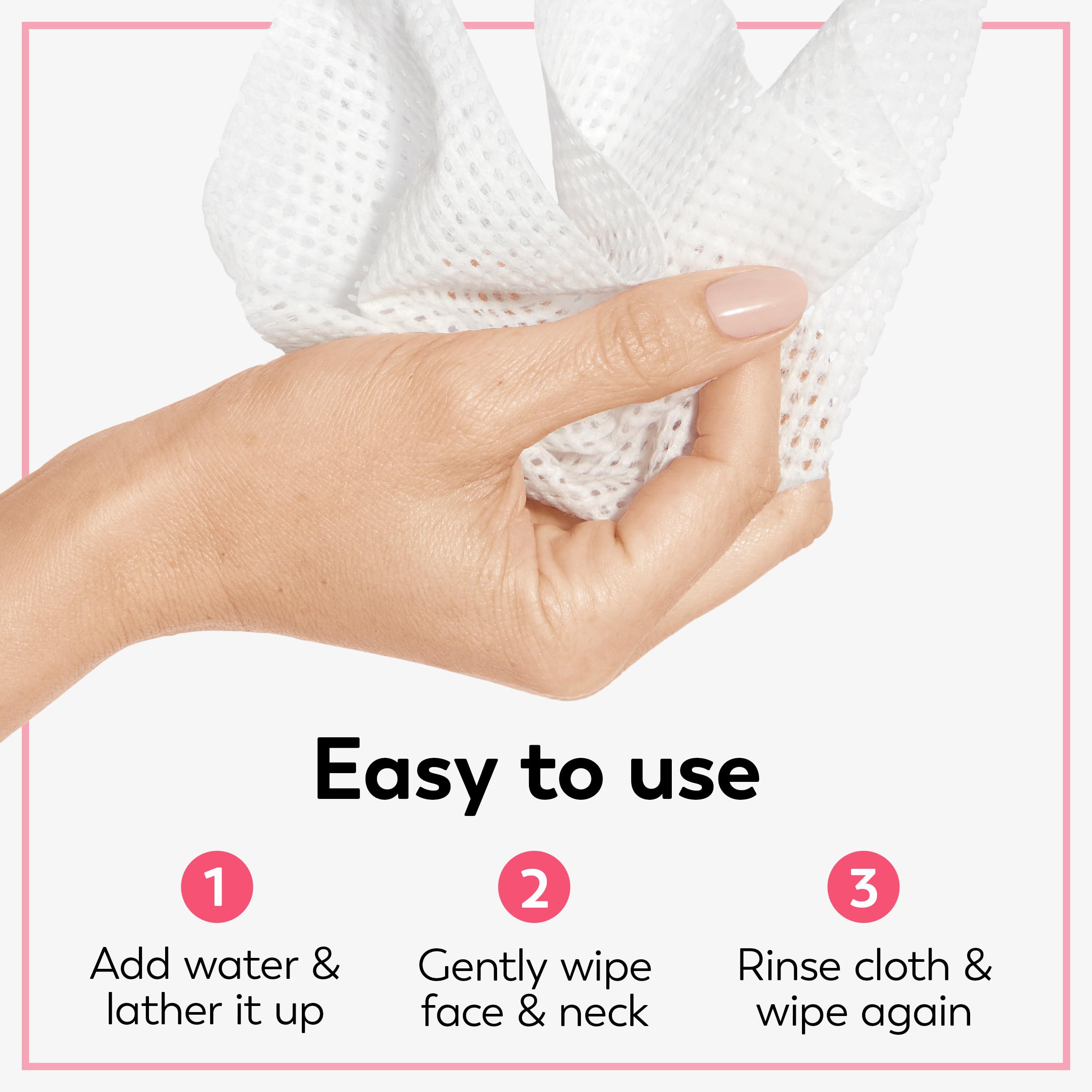 Envase portátil de Olay con 66 unidades para viajar.