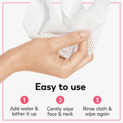 Envase portátil de Olay con 66 unidades para viajar.