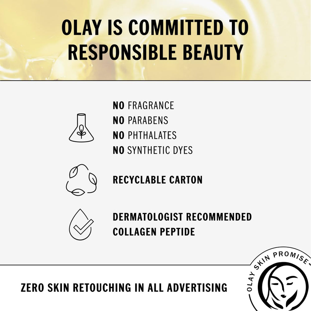Hidratación de 24 horas con Olay Eyes Collagen Peptide 24 MAX