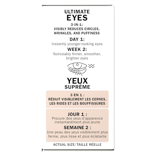 OLAY Ultimate Eye Cream pairs with makeup for brighter, awake-looking eyes.