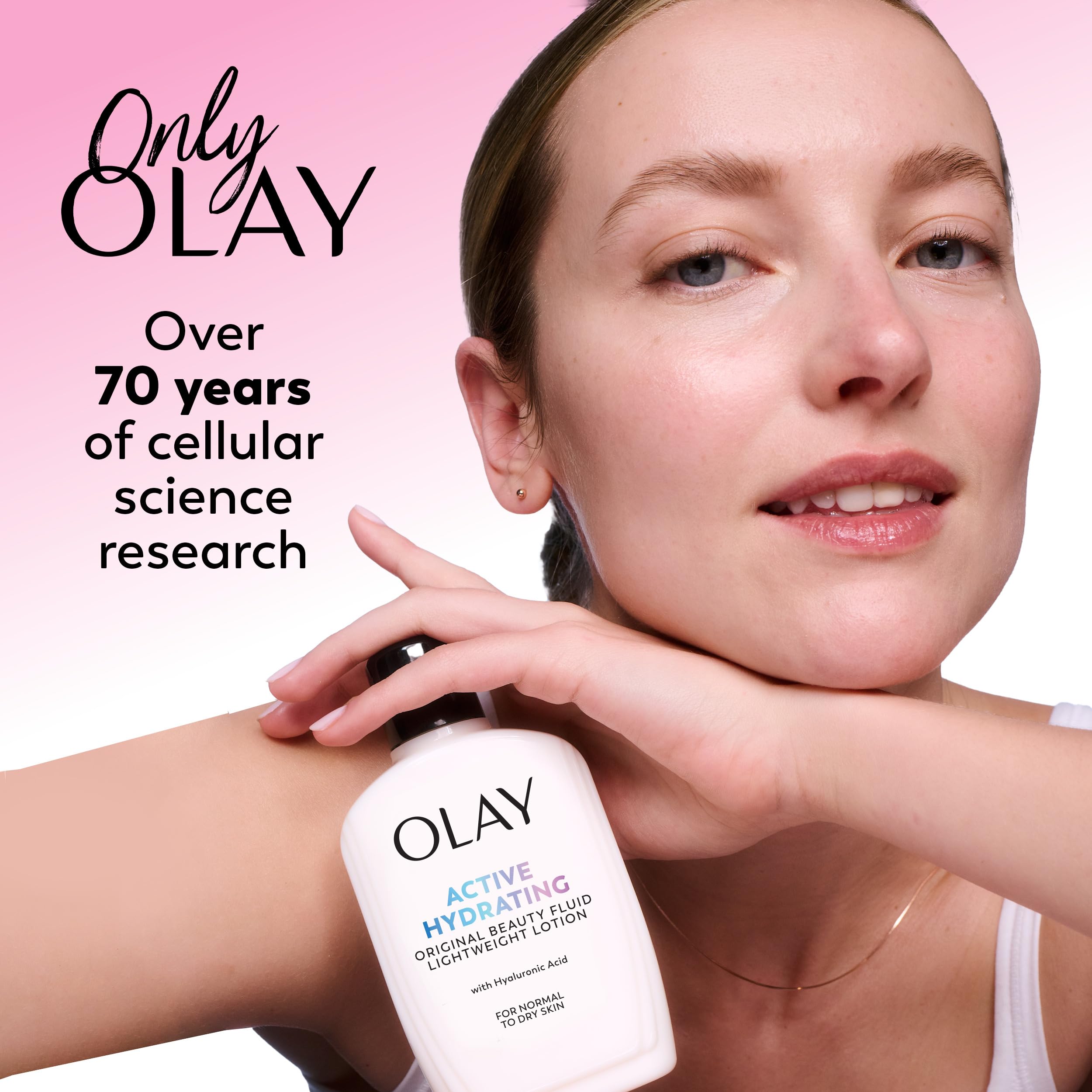 Olay Firming Night Cream shows dermatologist-tested badge on label