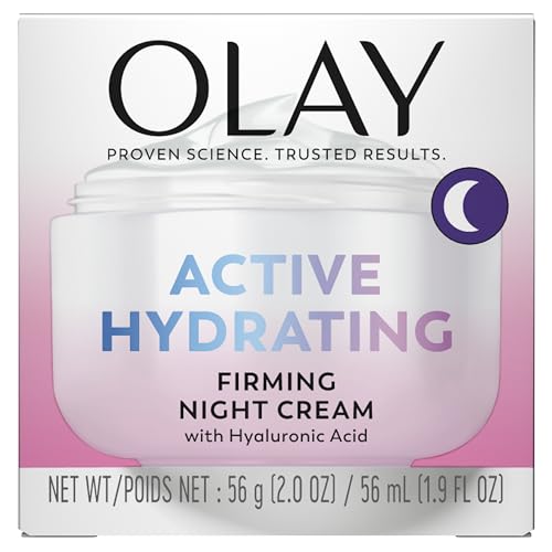 Olay Firming Night Cream non-comedogenic formula for clean pores