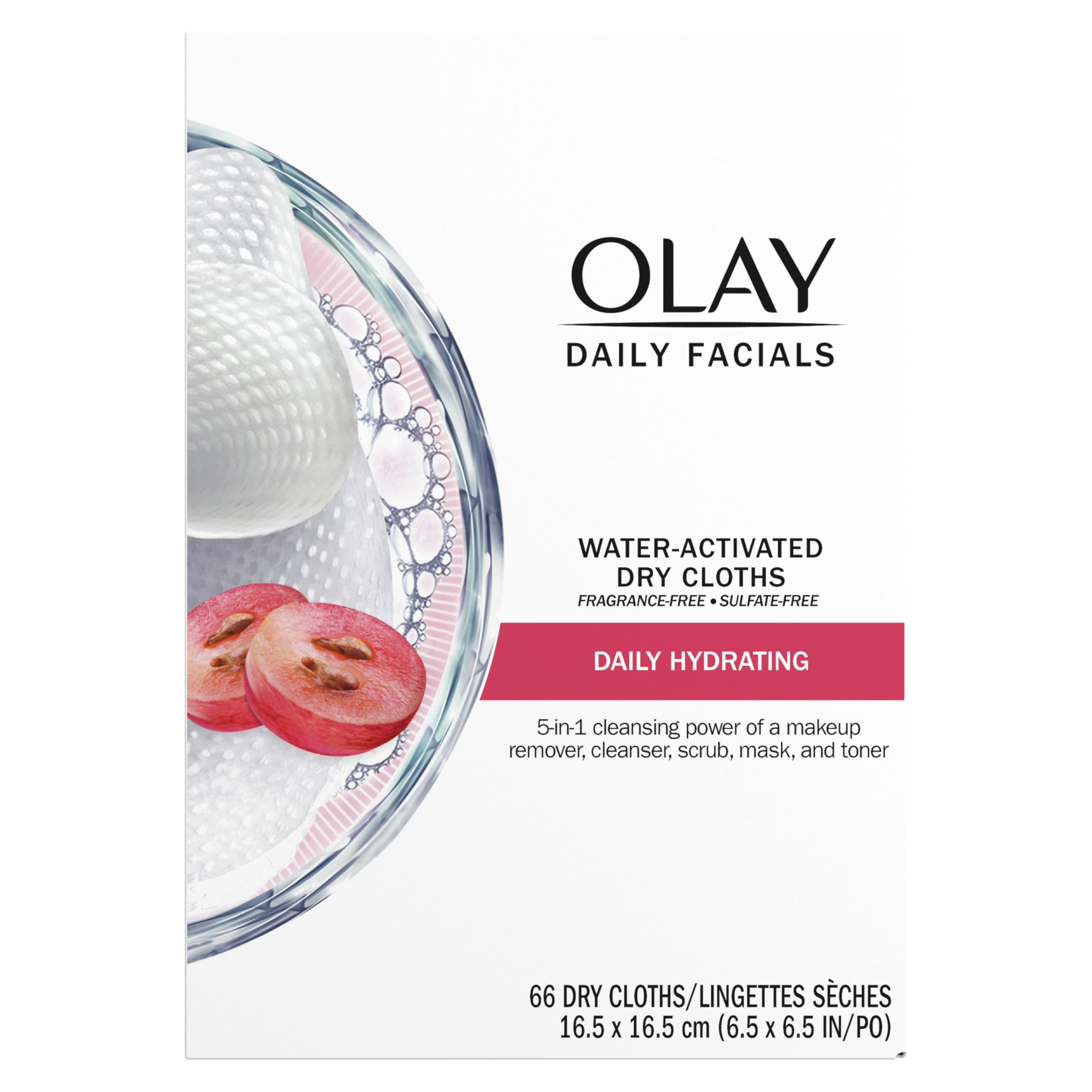 Formato compacto de Olay ideal para viajes y bolsos.