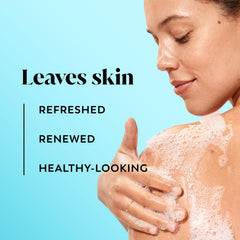 Olay Fresh Outlast Birch Water Lavender pump shown for easy daily use.