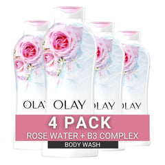 Olay Fresh Outlast bottle pour highlights the hydrating formula for daily skincare.