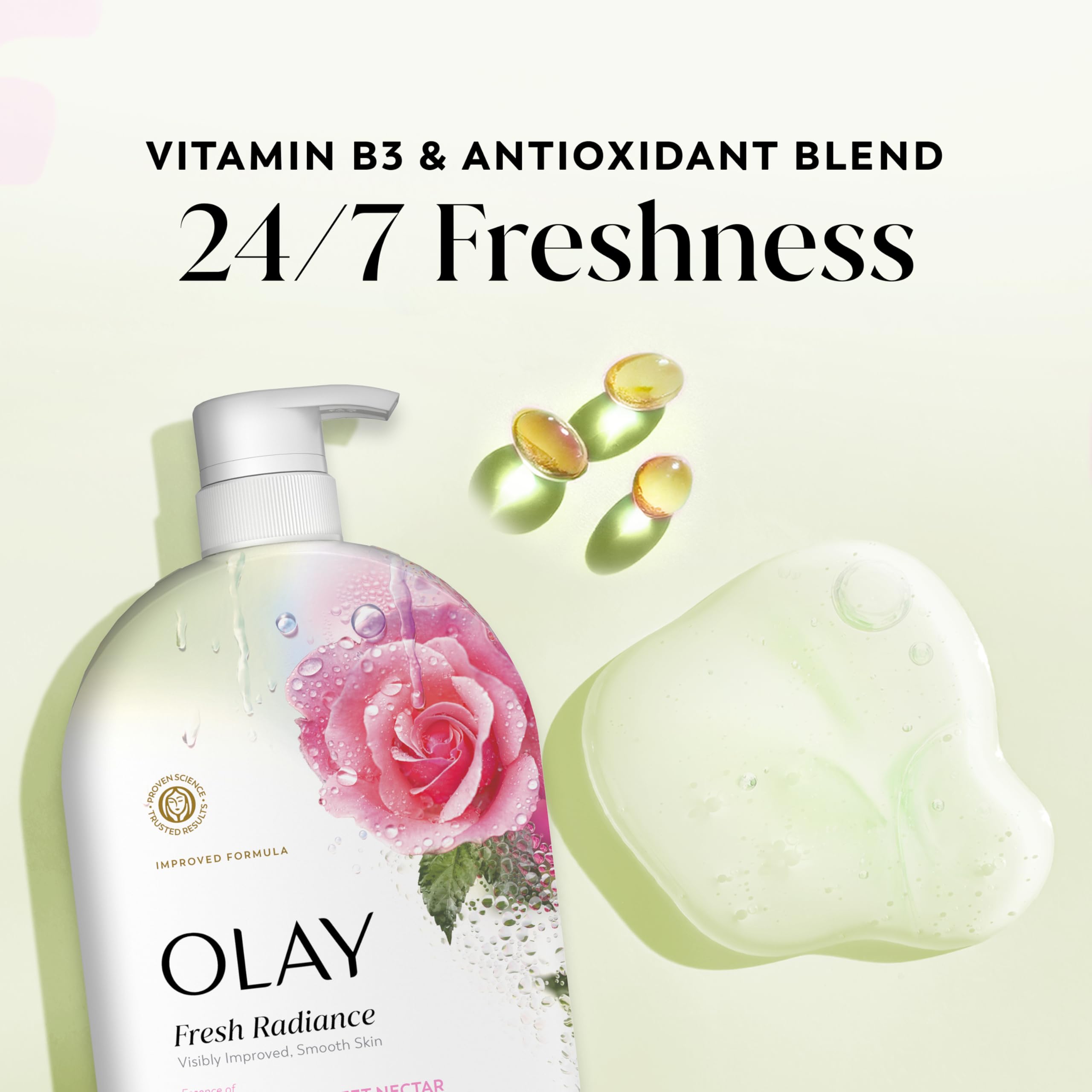 Aroma agua de rosas de Olay Fresh Radiance para una experiencia revitalizante
