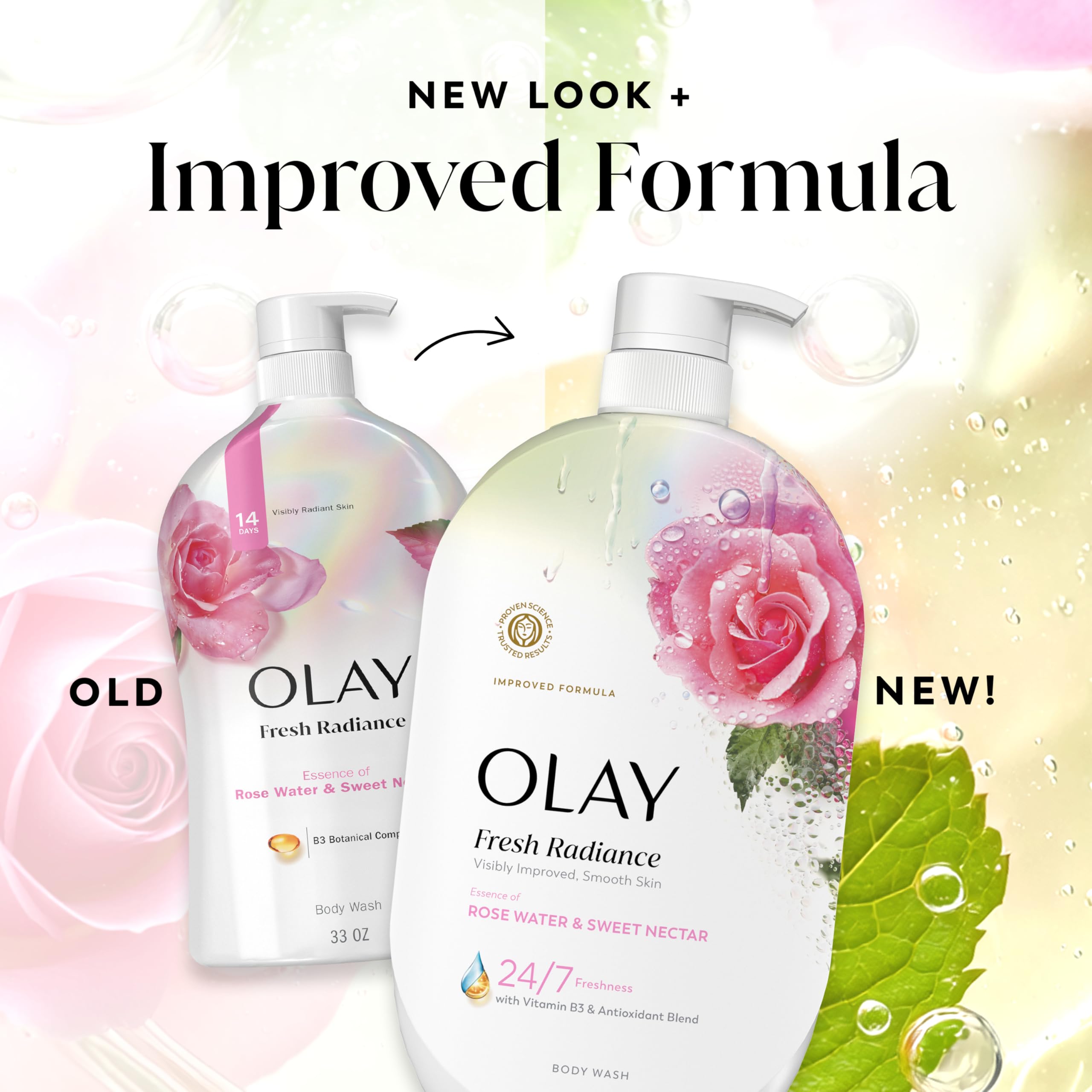 Olay Fresh Radiance apto para todas las pieles con limpieza suave