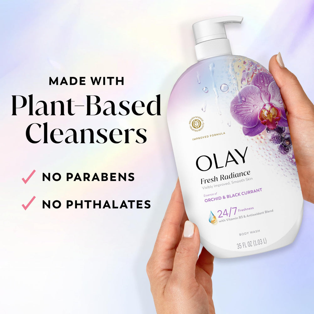 Olay Fresh Radiance piel visiblemente lisa tras el lavado