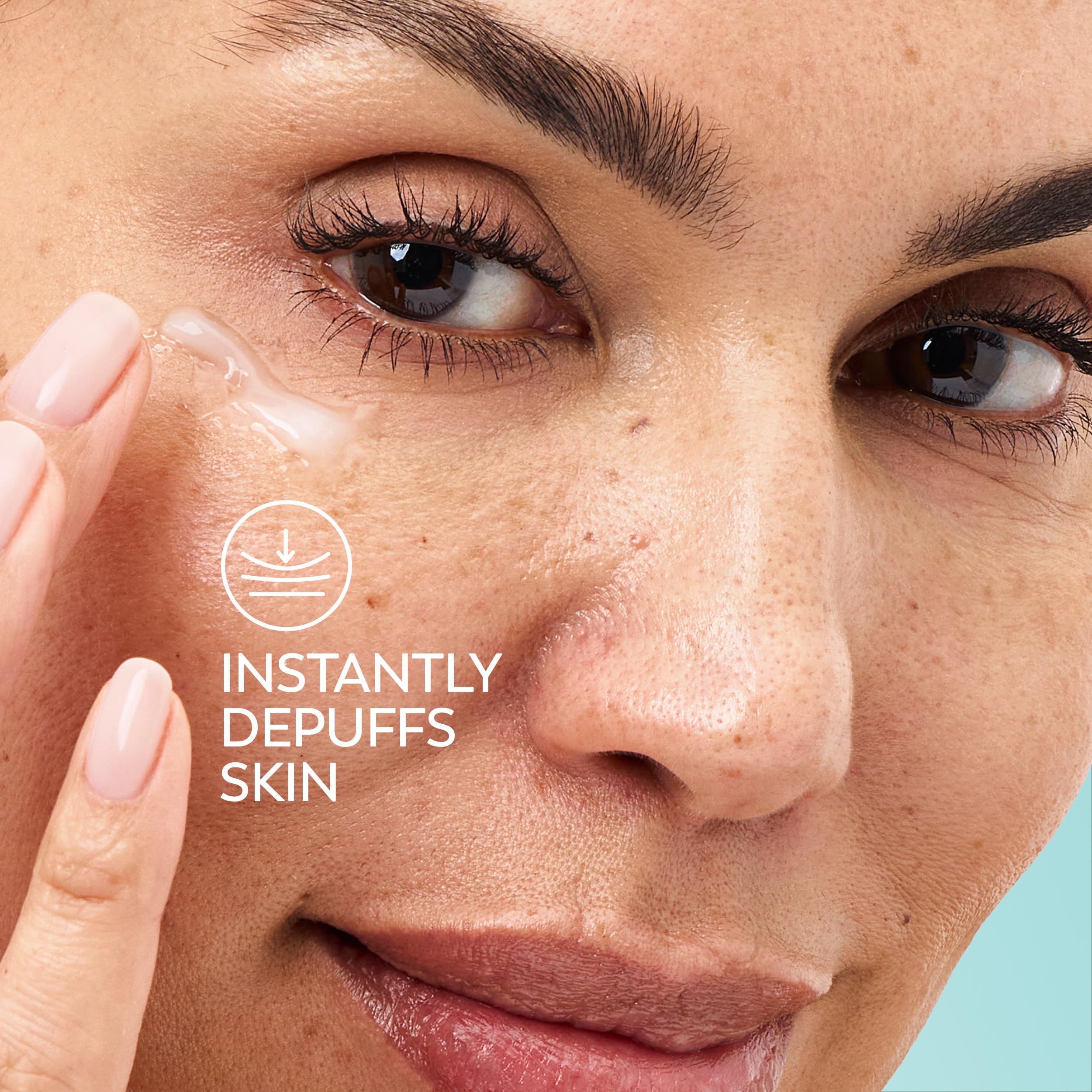 Olay Hyaluronic Acid Niacinamide Peptides ingredients close-up