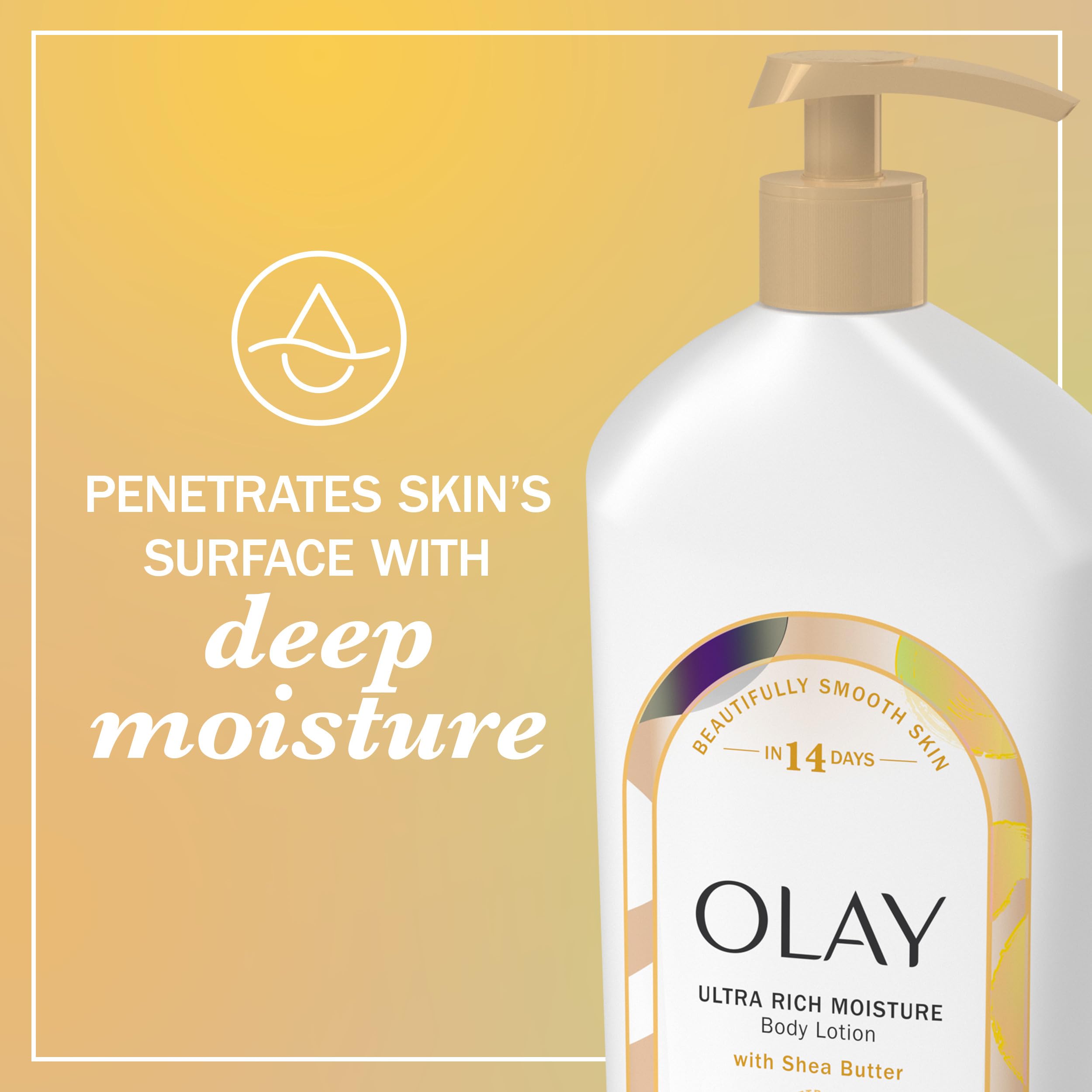 Olay Loción con manteca de karité: fragancia suave y hidratación profunda