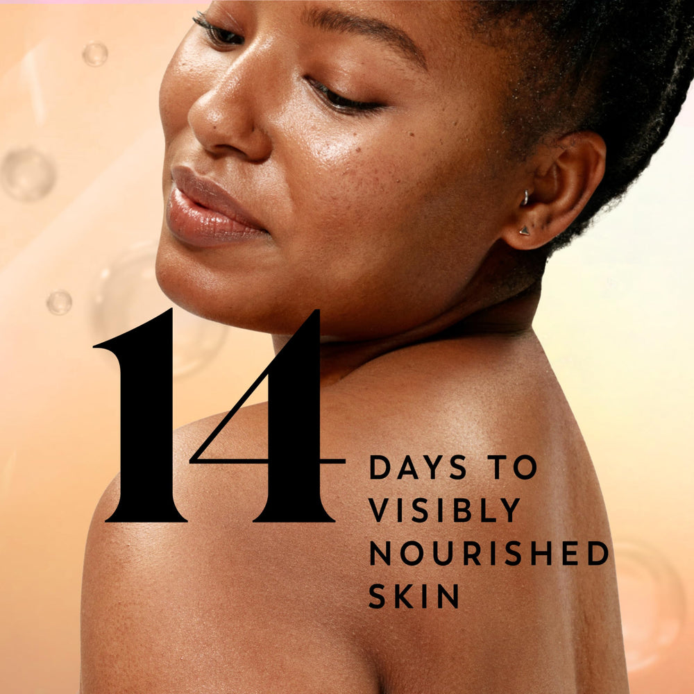 Olay Mandarin Fizz ingredient blend highlights hyaluronic acid complex.