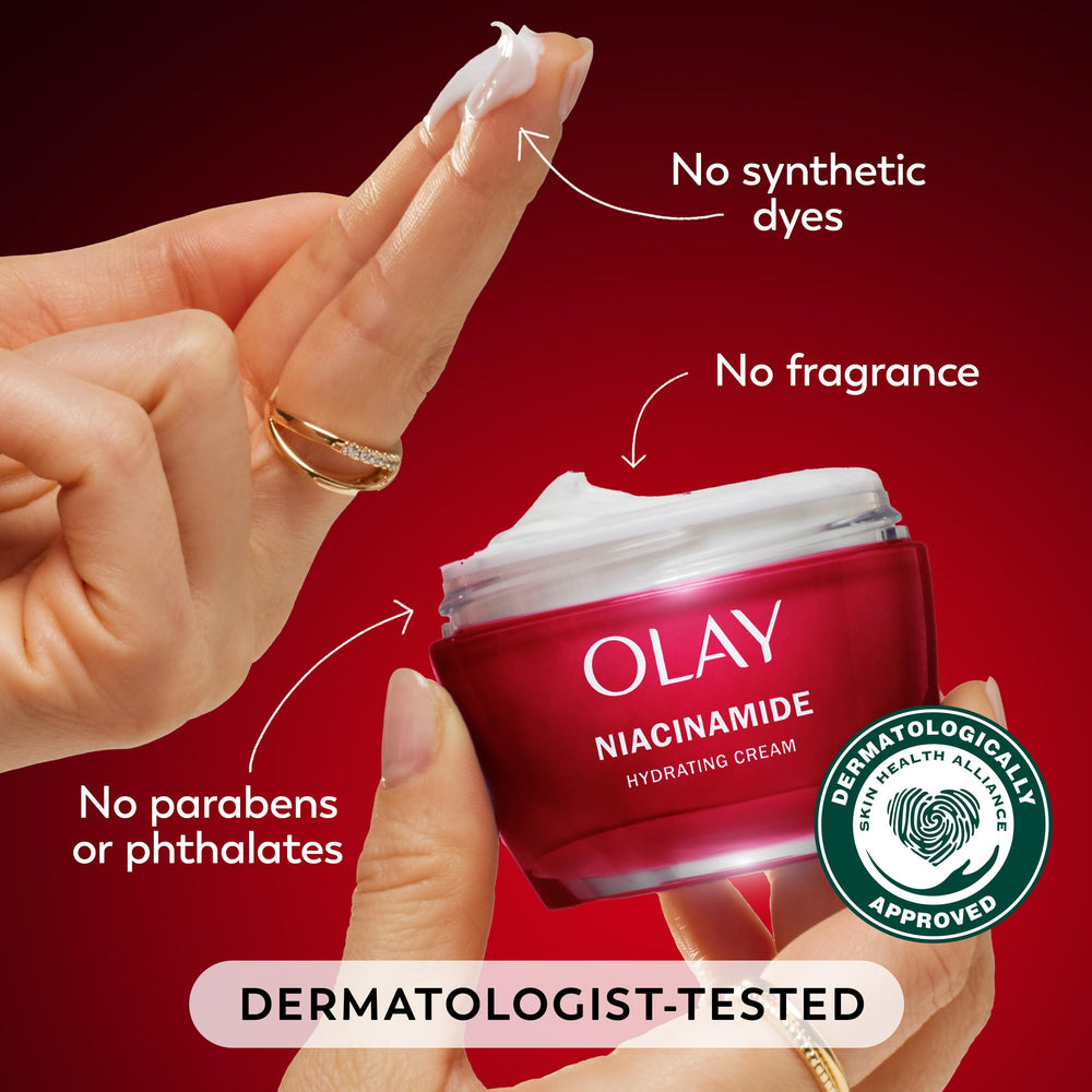 Illustration of skin barrier strength with OLAY Niacinamide