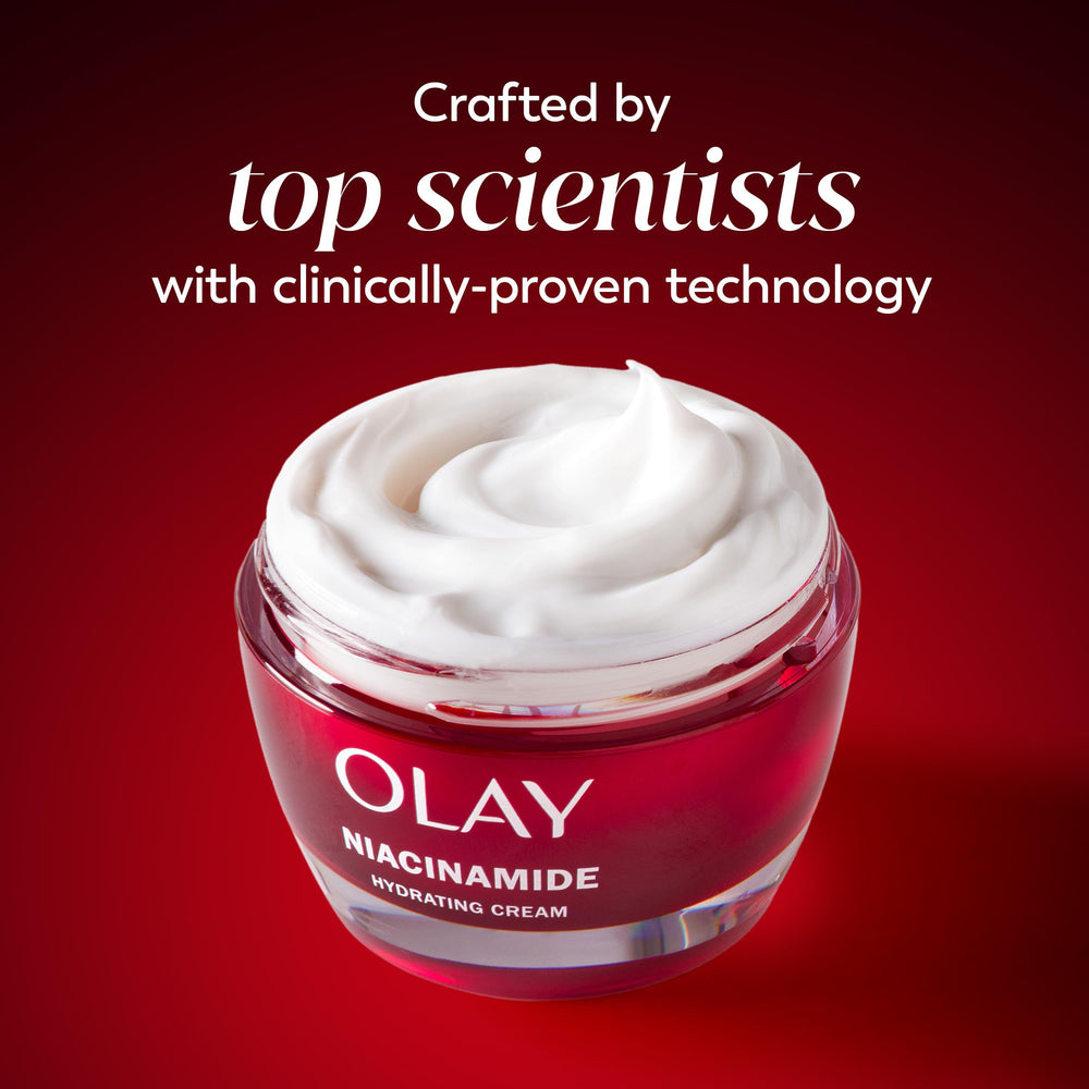 Moisturizer ready to wear under makeup by OLAY Niacinamide