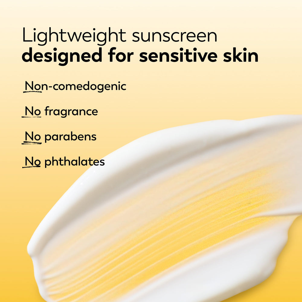 Olay lightweight non-greasy finish shown on skin