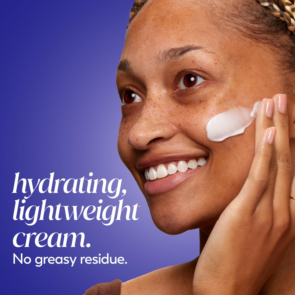 Olay Radiance Retinol cream absorbed quickly without sticky residue