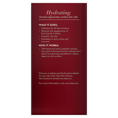 Olay Regenerist application dab on skin for deep hydration.