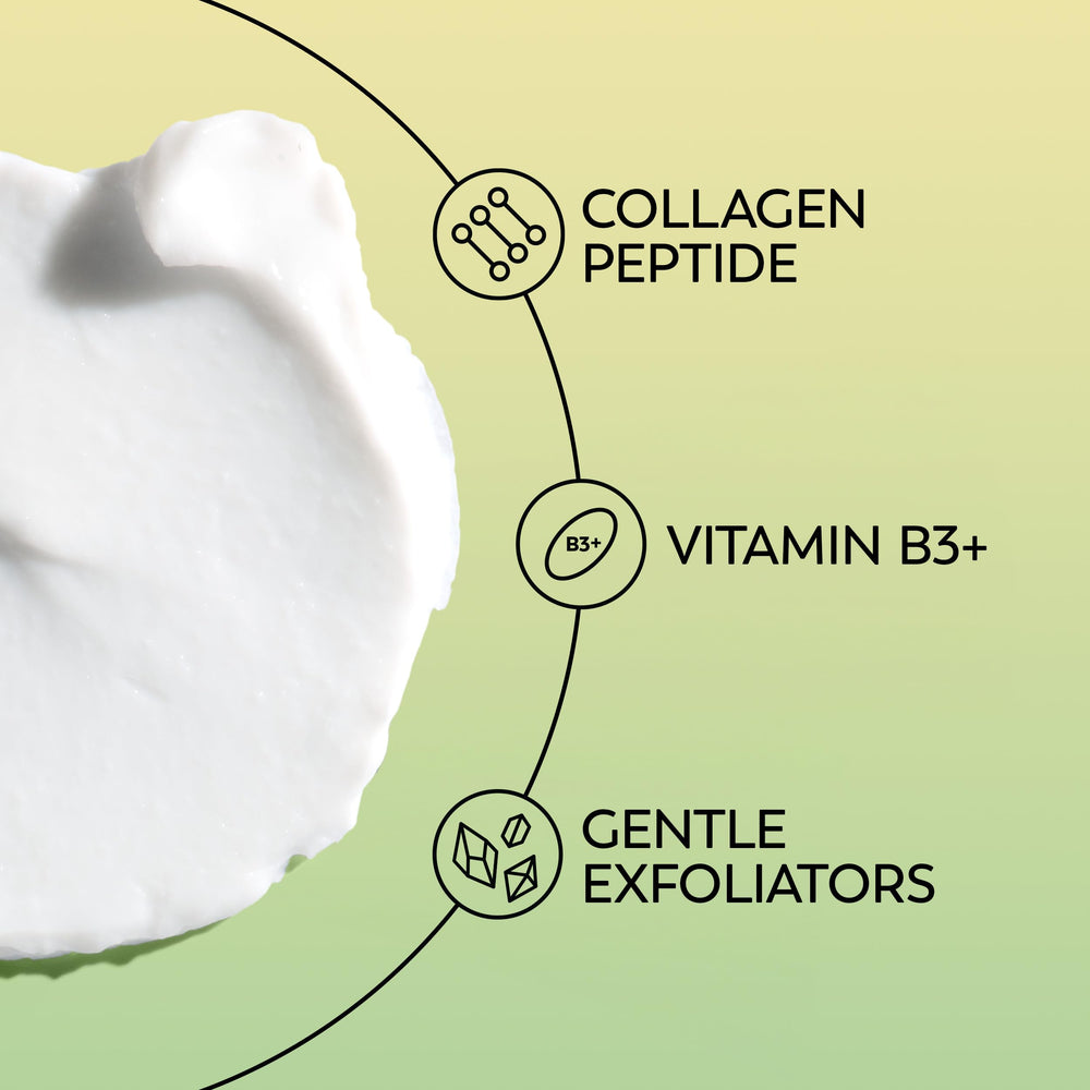 Olay Regenerist Collagen Peptide 24 face wash in morning routine for smoother serum application.