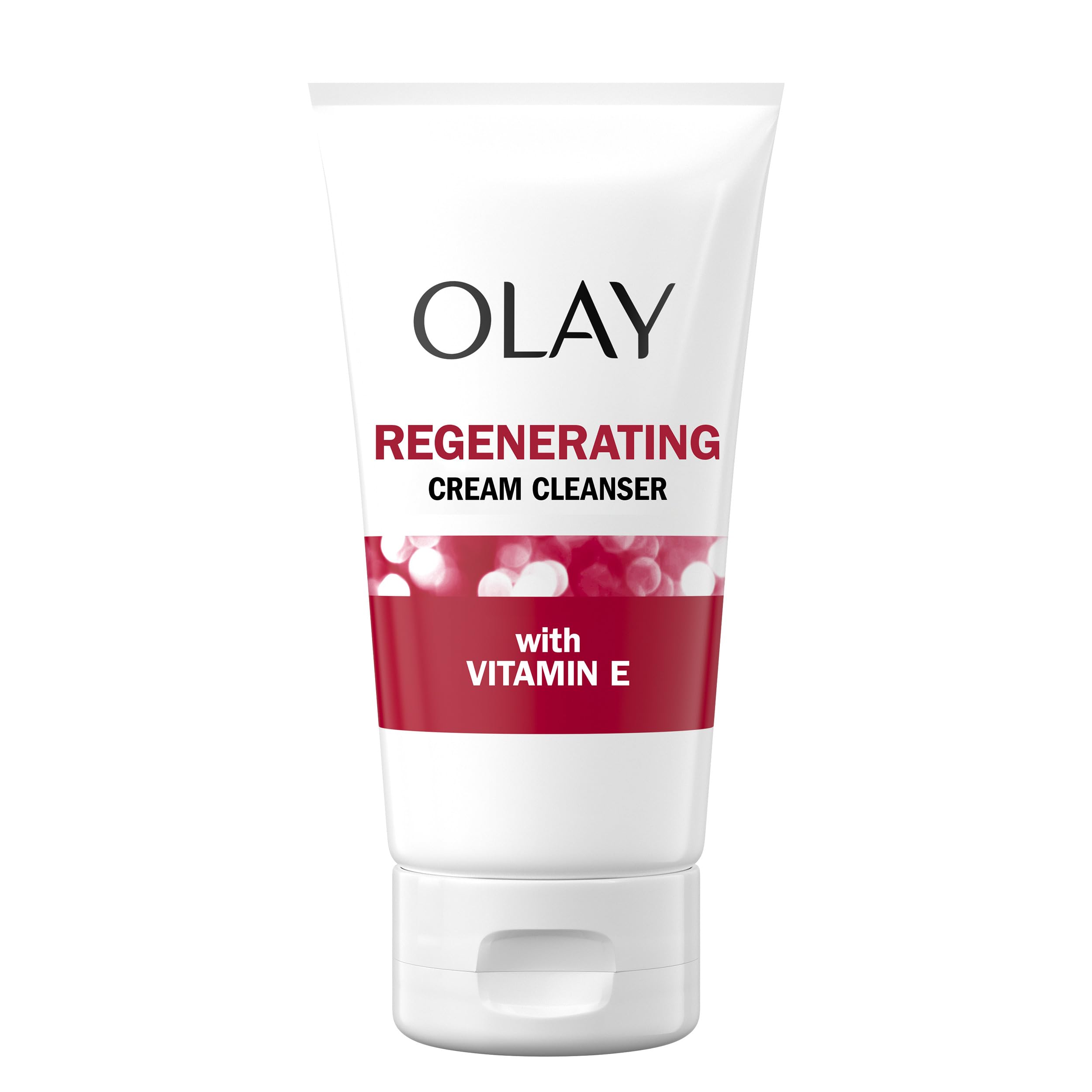 Olay Regenerist: botella del limpiador crema, ideal para limpieza profunda y rutina diaria.
