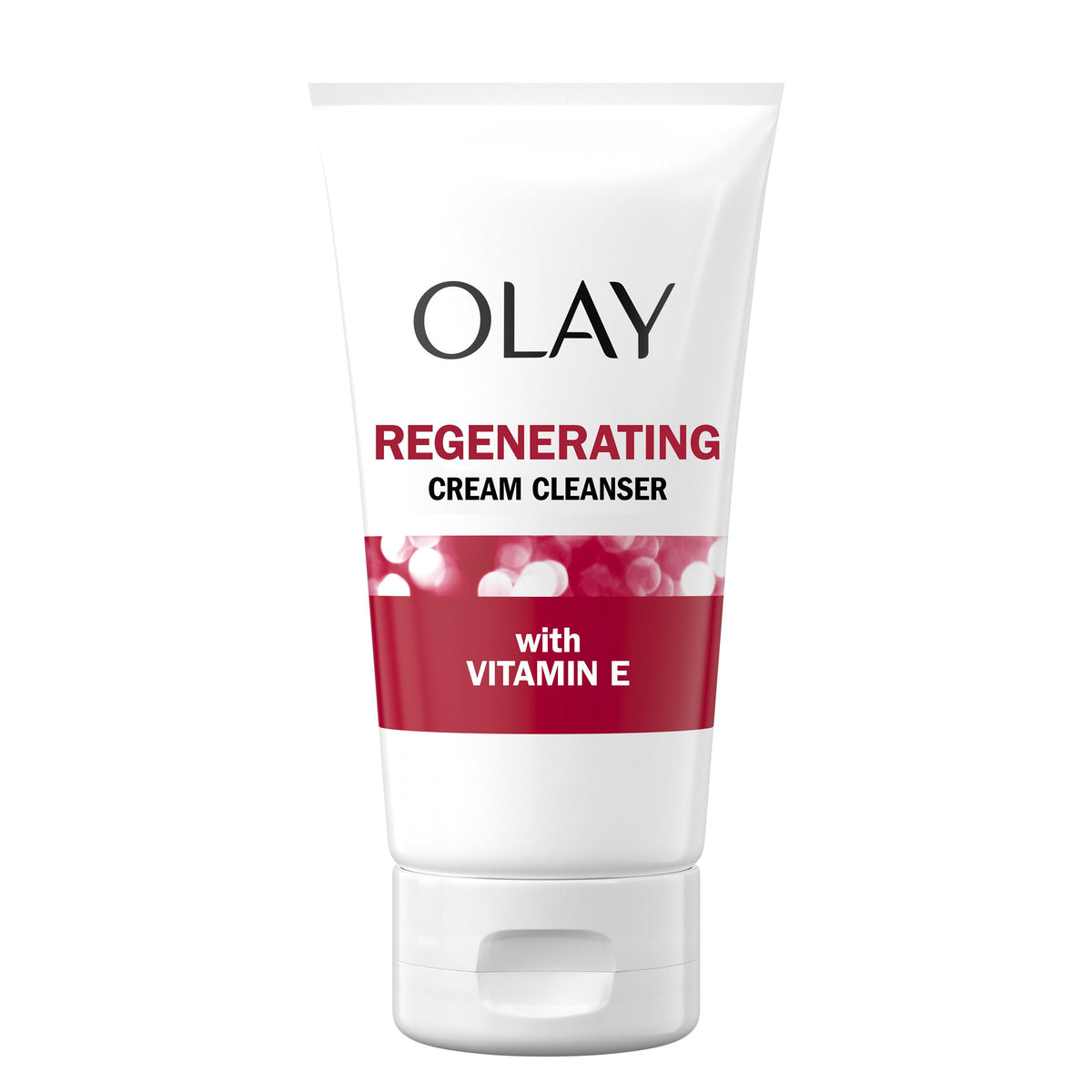 Olay Regenerist: botella del limpiador crema, ideal para limpieza profunda y rutina diaria.